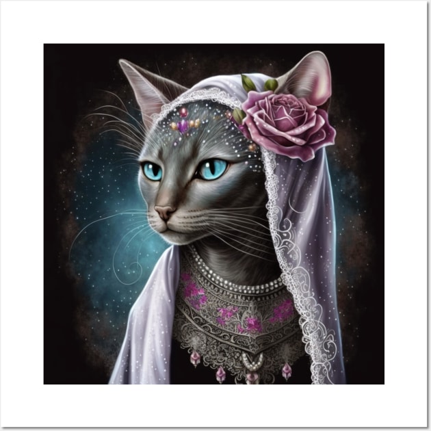 Modest Abyssinian Cat Wall Art by Enchanted Reverie